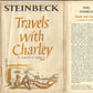Travels with Charley dust jacket - spine, front cover and front flap