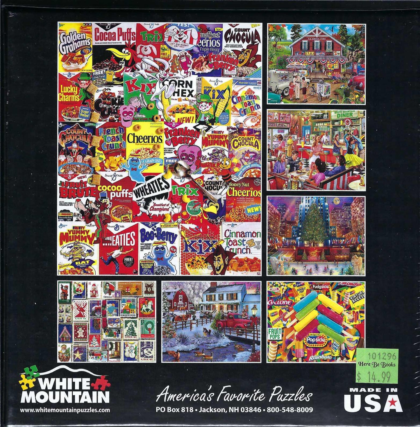 Christmas Books 1000 Piece Small Format Jigsaw Puzzle