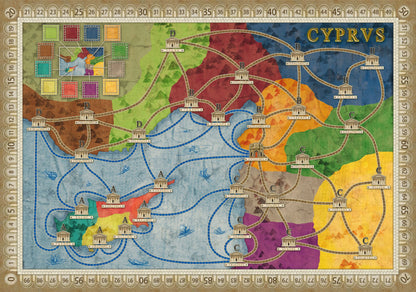Concordia Venus Cyprus map