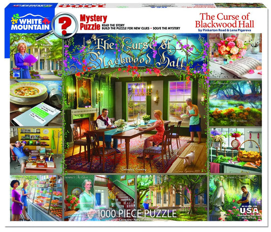 Curse of Blackwood Hall 1000 Piece Jigsaw Puzzle by White Mountain