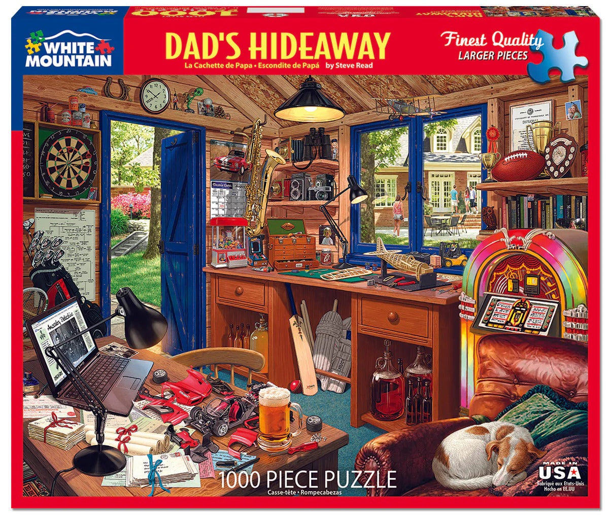 Dad's Hideaway 1000 Piece Jigsaw Puzzle