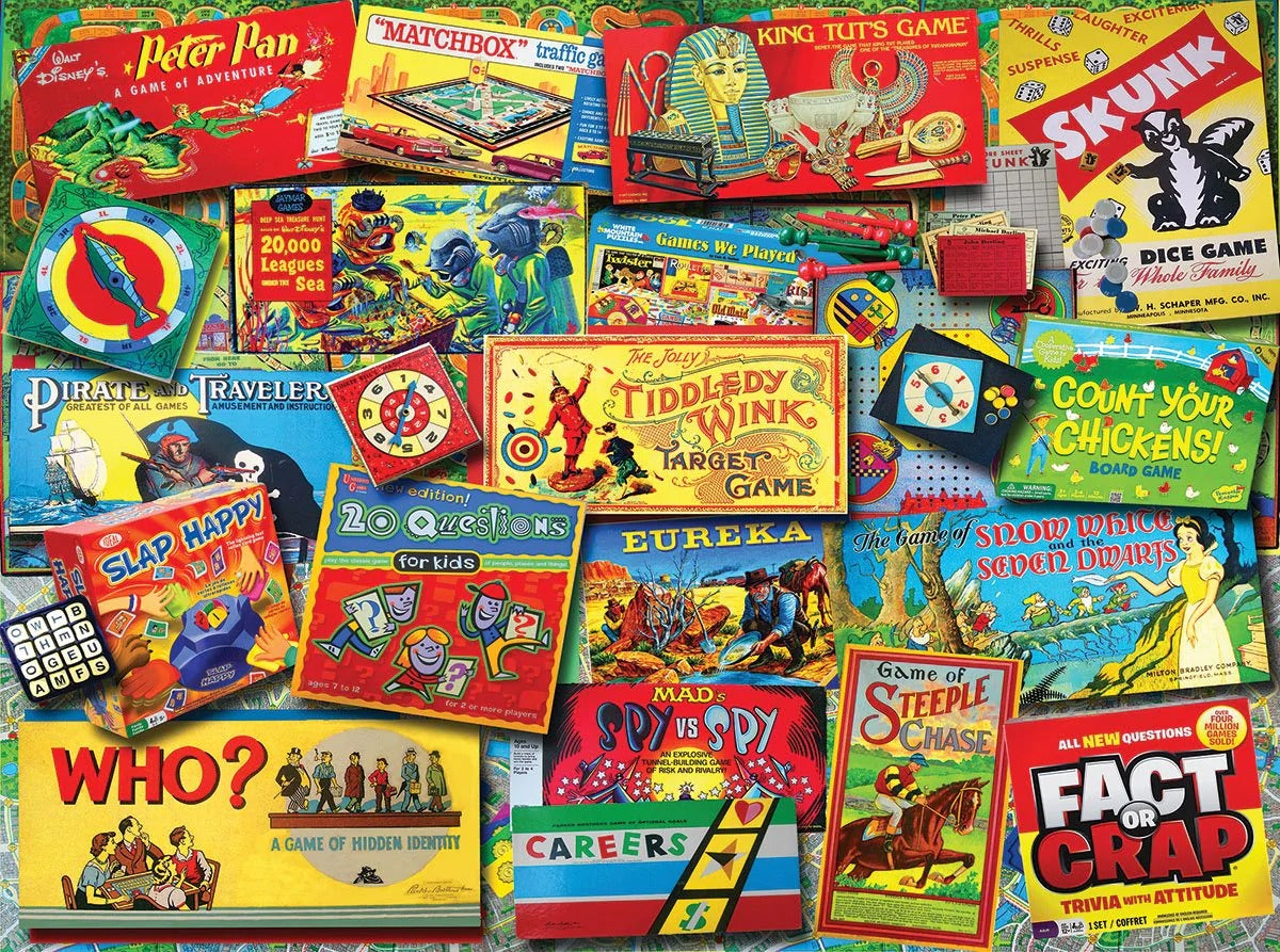 Family Game Night 500 Piece Jigsaw Puzzle