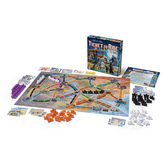 Ticket to Ride: Ghost Train contents