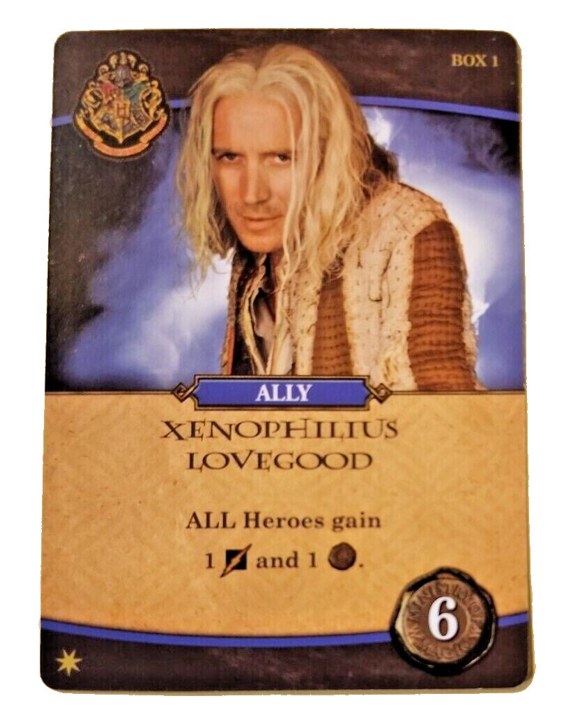 Harry Potter Hogwarts Battle: Xenophilius Lovegood Card