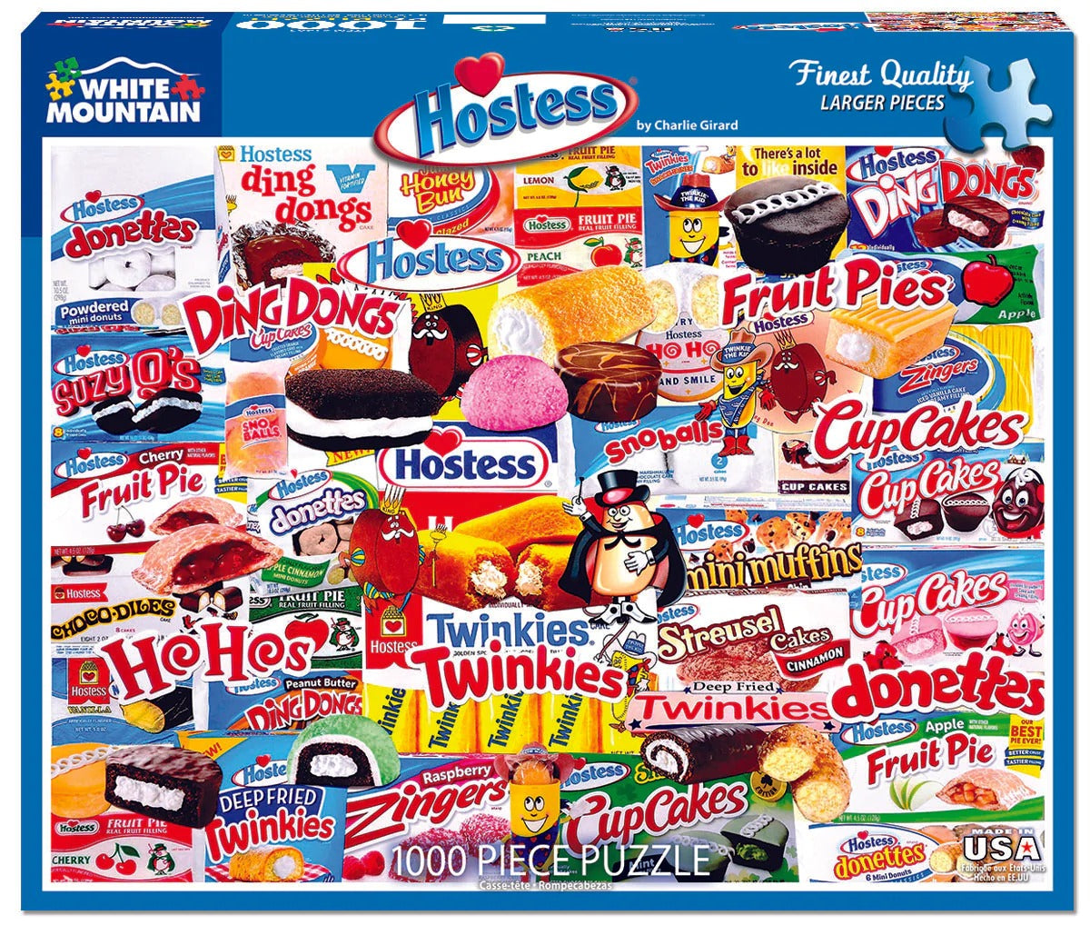 Hostess 1000 Piece Jigsaw Puzzle by White Mountain