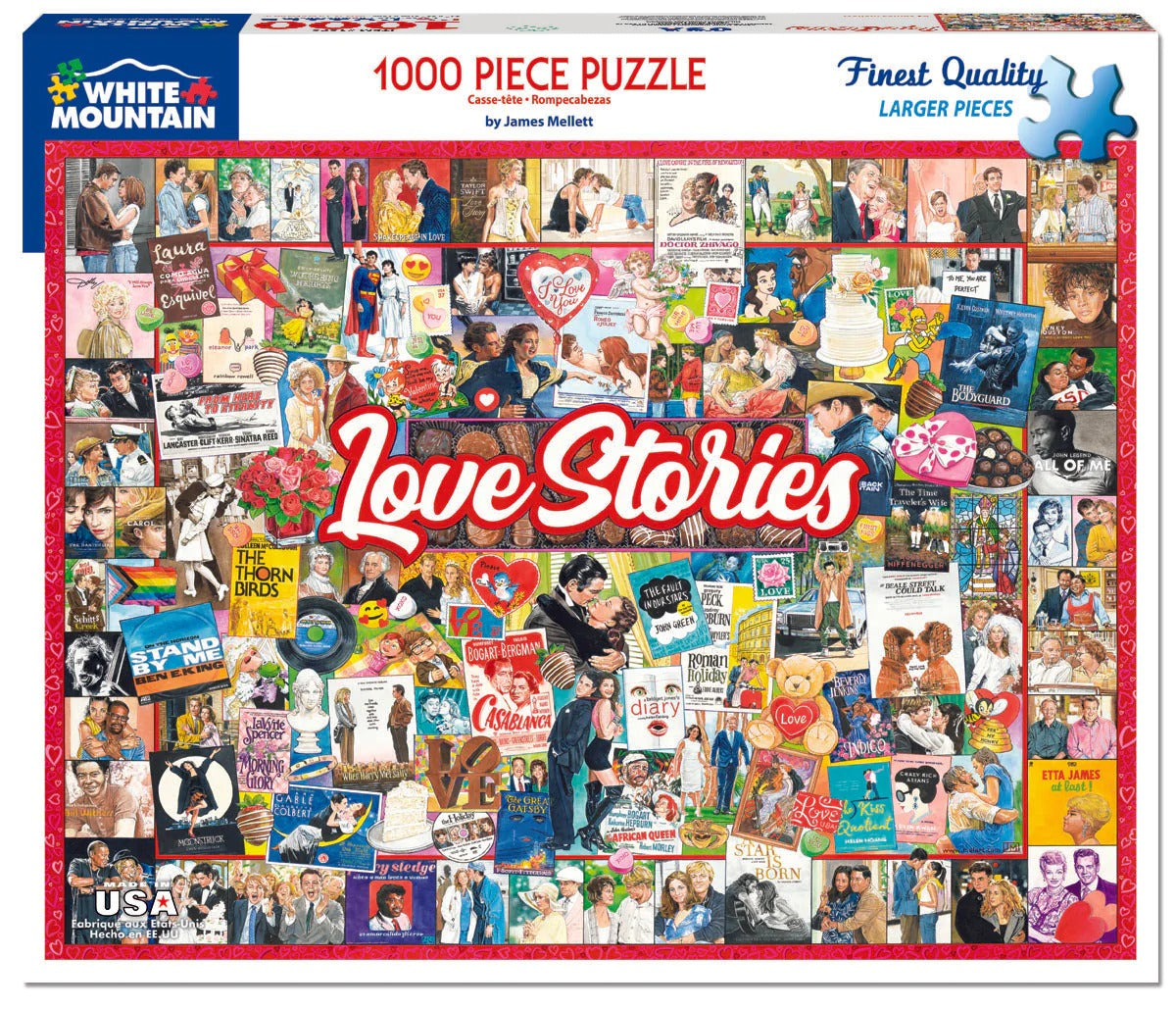 Love Stories 1000 Piece Jigsaw Puzzle by White Mountain