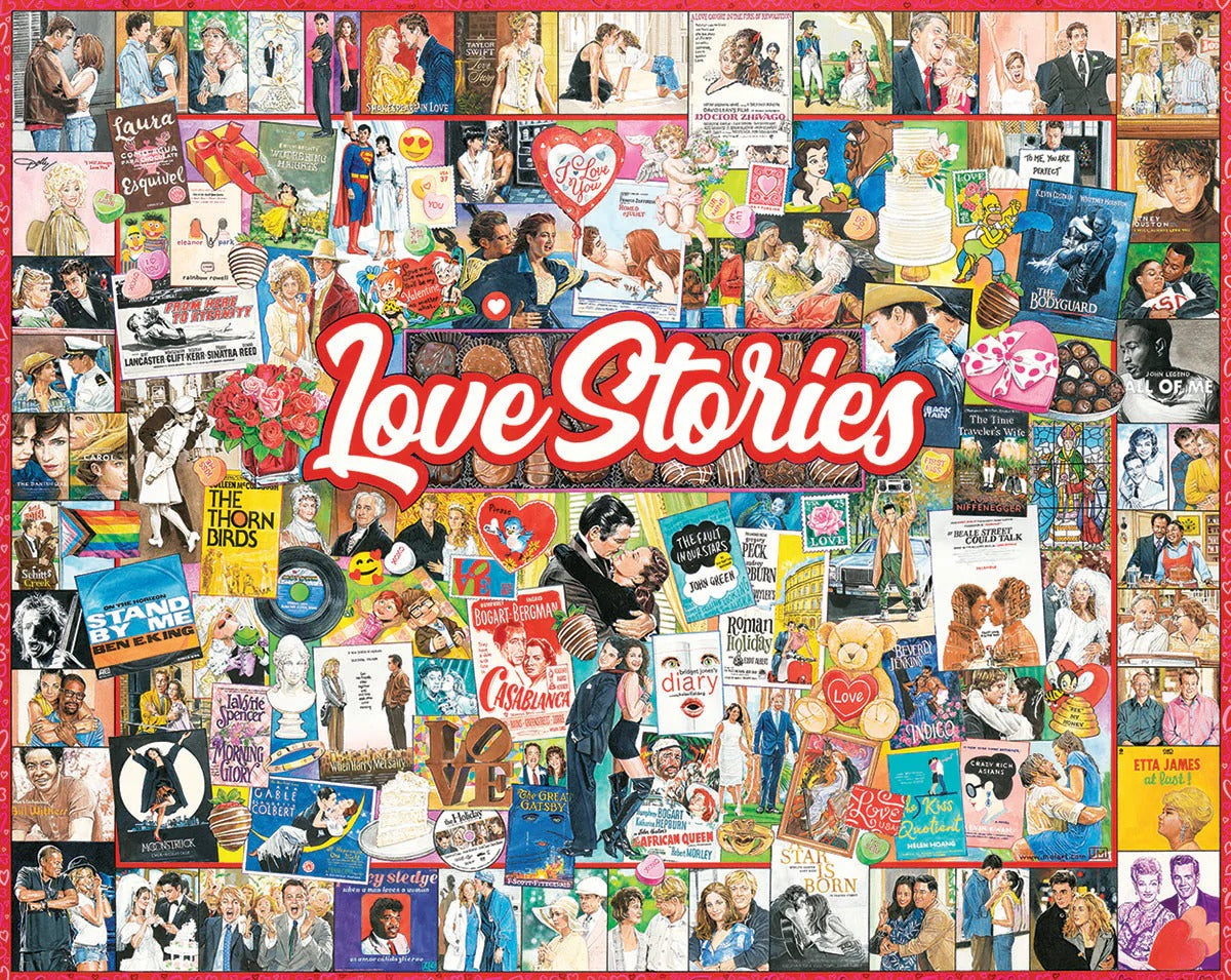 Love Stories 1000 Piece Jigsaw Puzzle by White Mountain