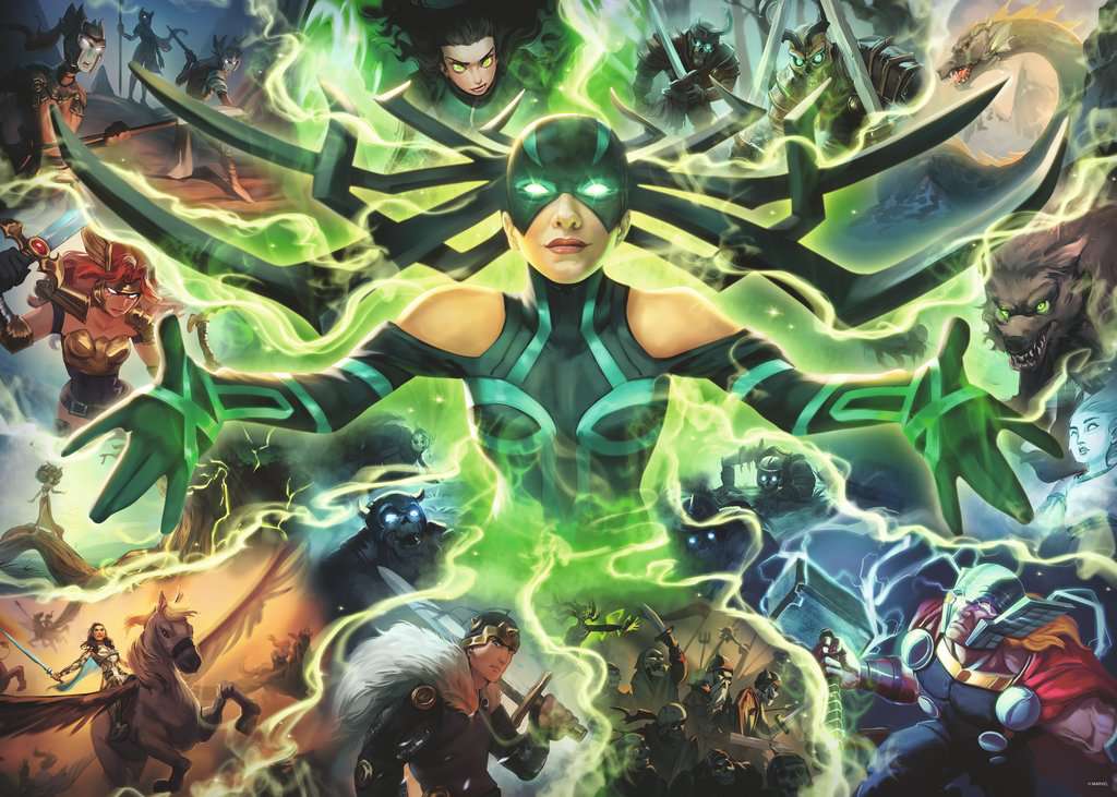 Marvel Villainous: Hela Puzzle