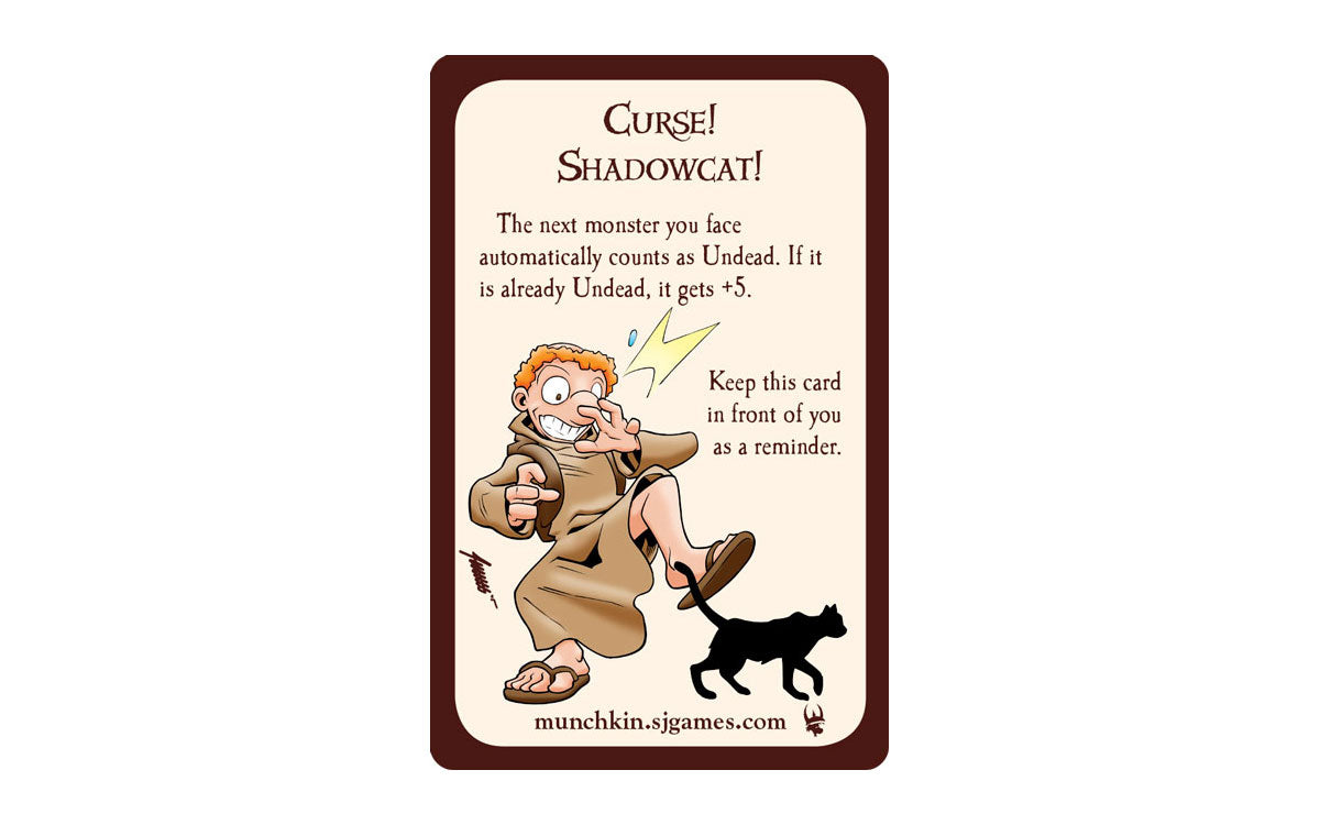 Munchkin: Curse! Shadowcat! Promo Card