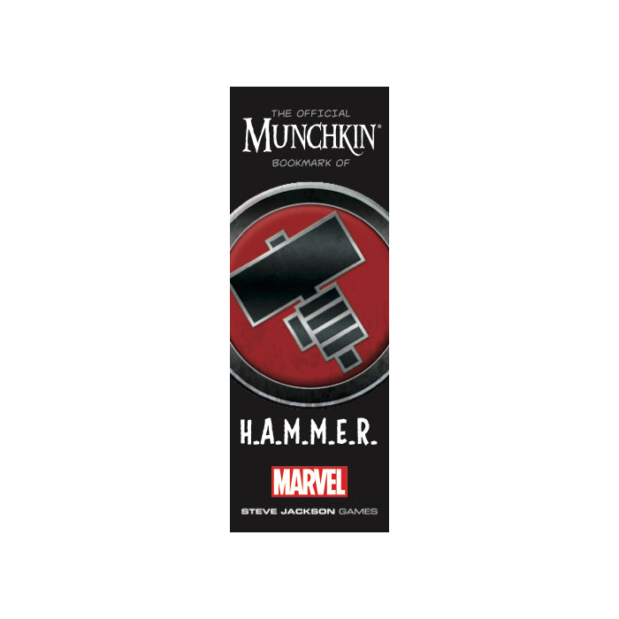 The Official Munchkin Bookmark of H.A.M.M.E.R.