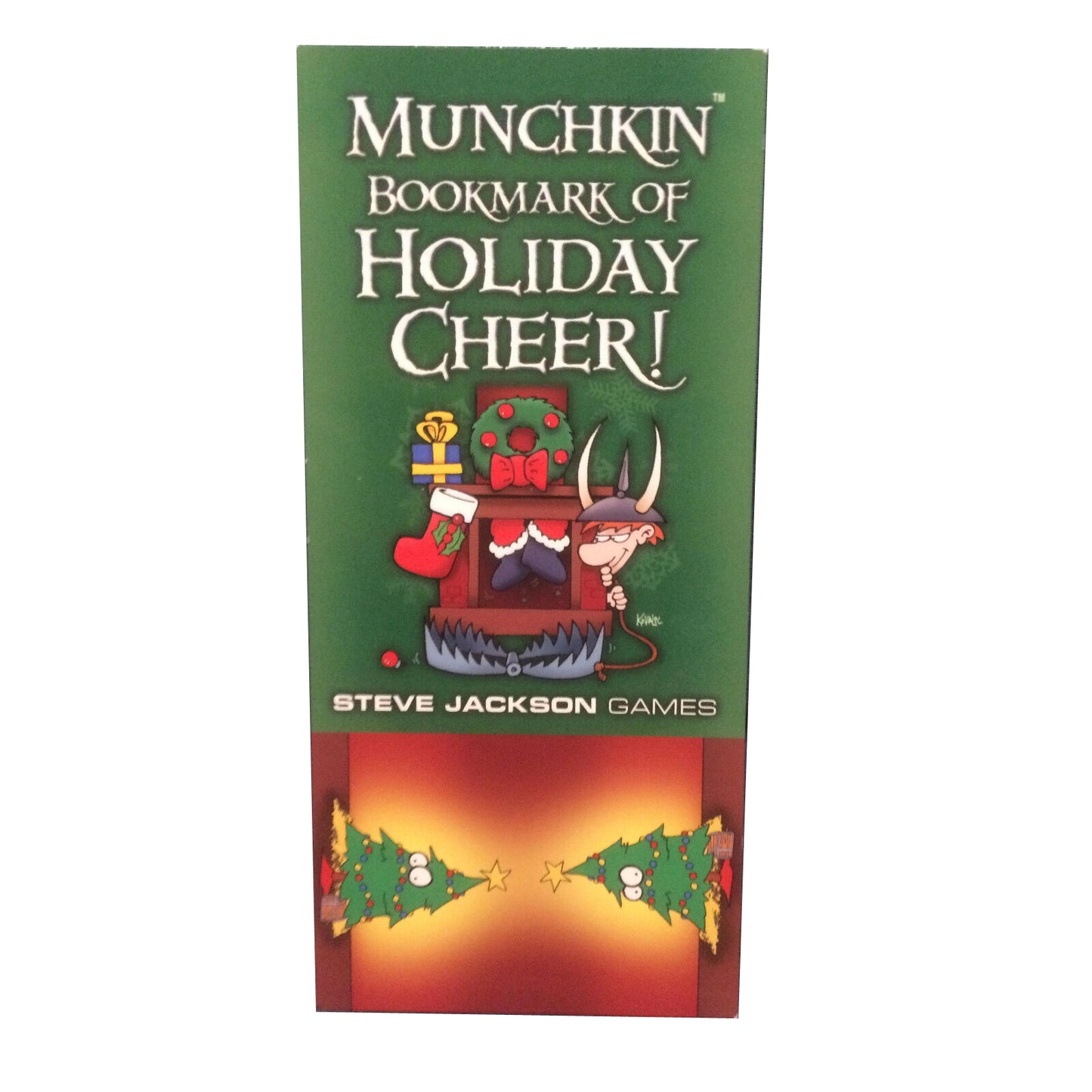 The Official Munchkin Bookmark of Holiday Cheer!