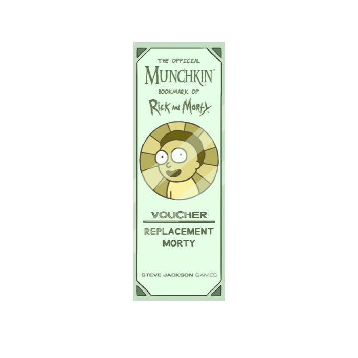 The Official Munchkin Bookmark of Rick and Morty