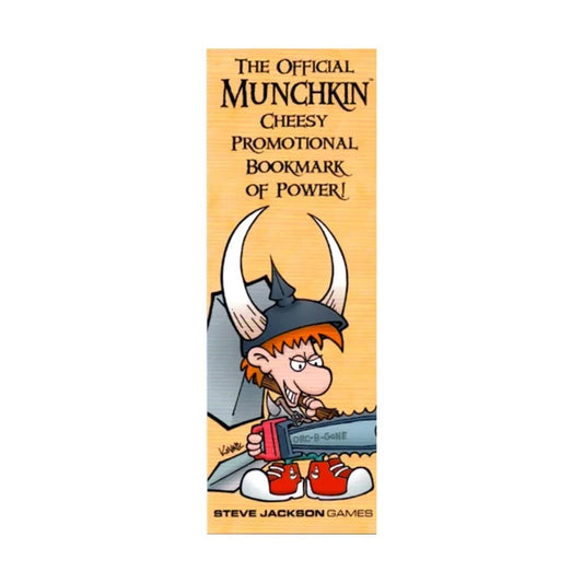 The Official Munchkin Cheesy Promotional Bookmark of Power
