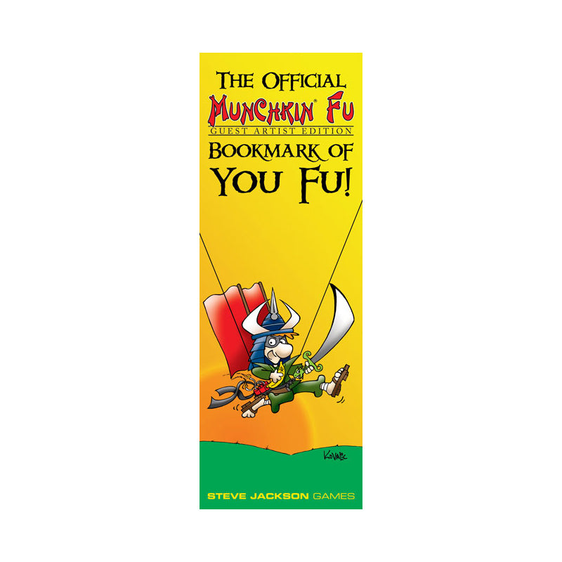 The Official Munchkin Fu Guest Artist Edition Bookmark of You Fu!