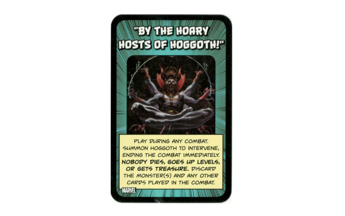 Munchkin Marvel: By the Hoary Hosts of Hoggoth! Promo Card