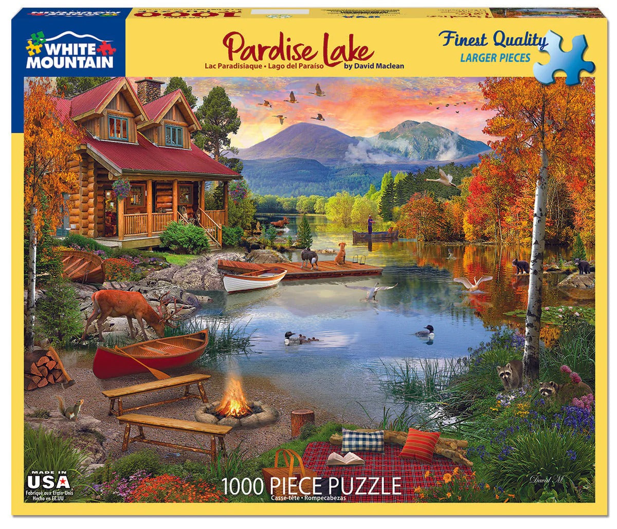 Paradise Lake 1000 Piece Puzzle