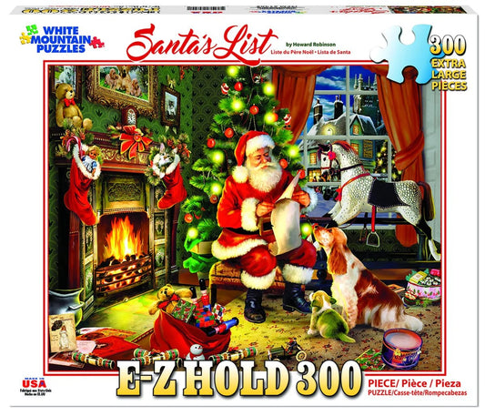 Santa's List 300 Piece Jigsaw Puzzle