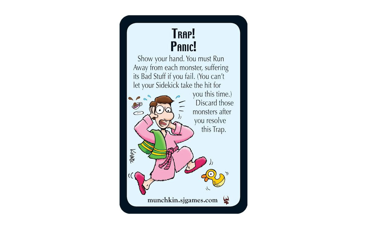 Star Munchkin: Trap! Panic! Promo Card