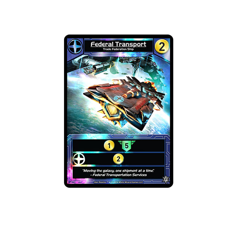 Star Realms: Federal Transport Promo Card