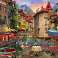 Sunset on the Canal 1000 Piece Jigsaw Puzzle by White Mountain