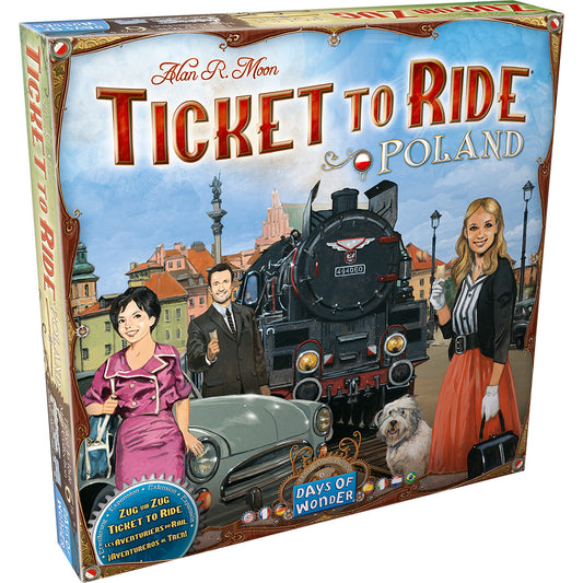 Ticket to Ride Poland cover