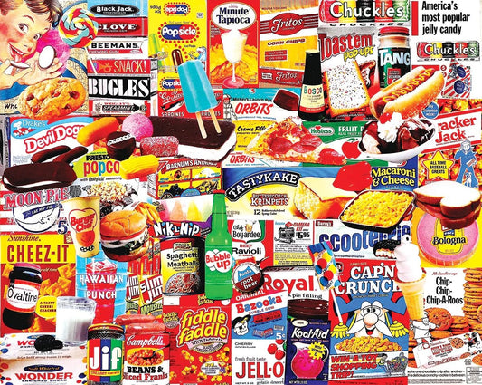 Things I Ate As A Kid 1000 Piece Puzzle by White Mountain