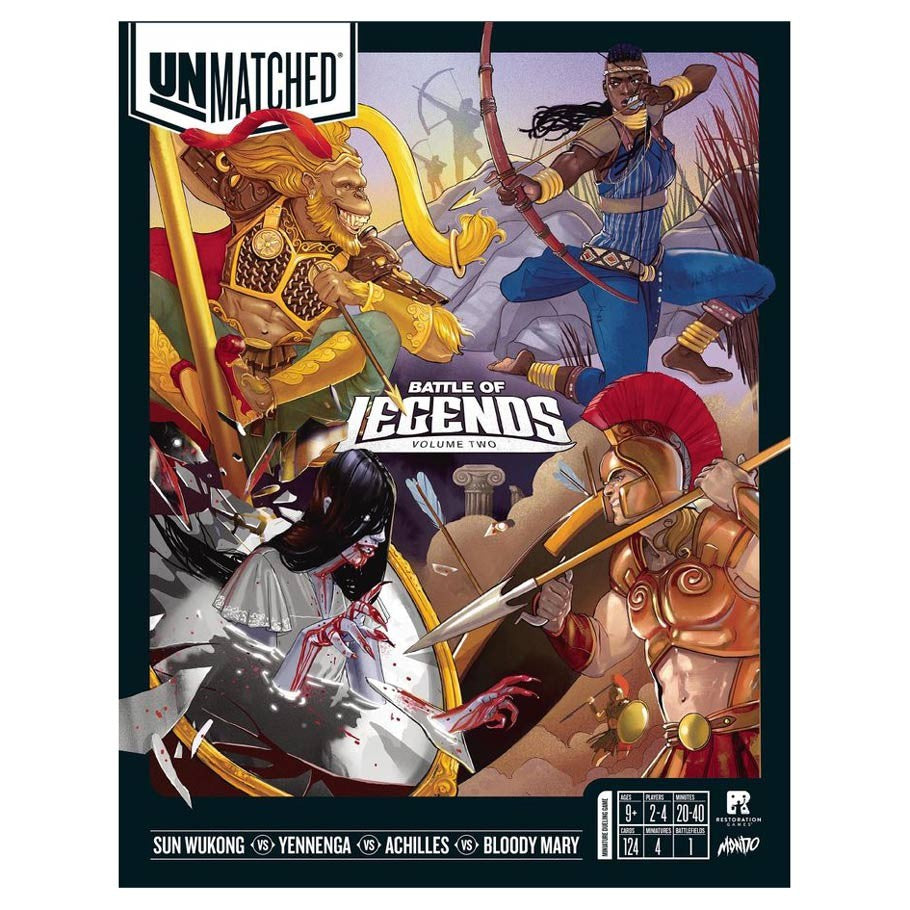 Unmatched: Battle of Legends Volume Two cover
