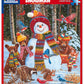 Visiting The Snowman 500 Piece Jigsaw Puzzle by White Mountain Puzzles