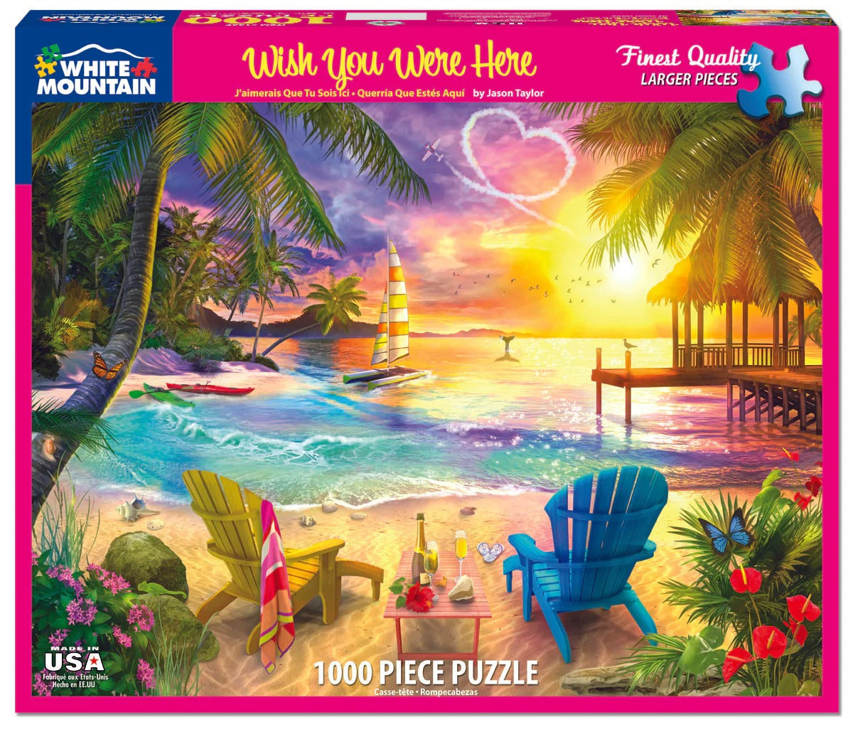 Wish You Were Here 1000 Piece Puzzle 