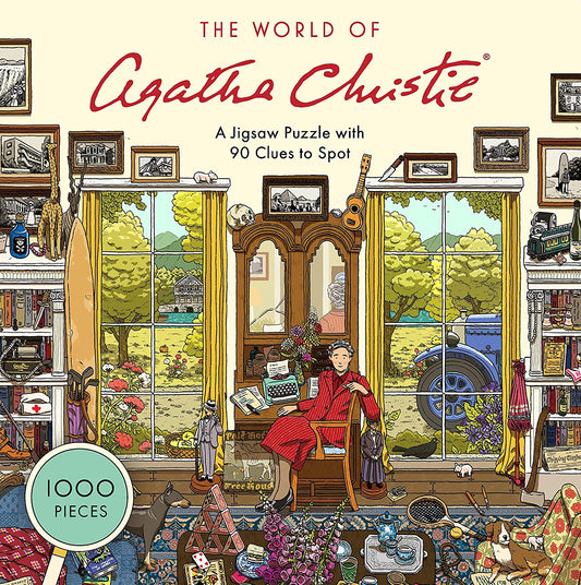 World of Agatha Christie 1000 Piece Jigsaw Puzzle
