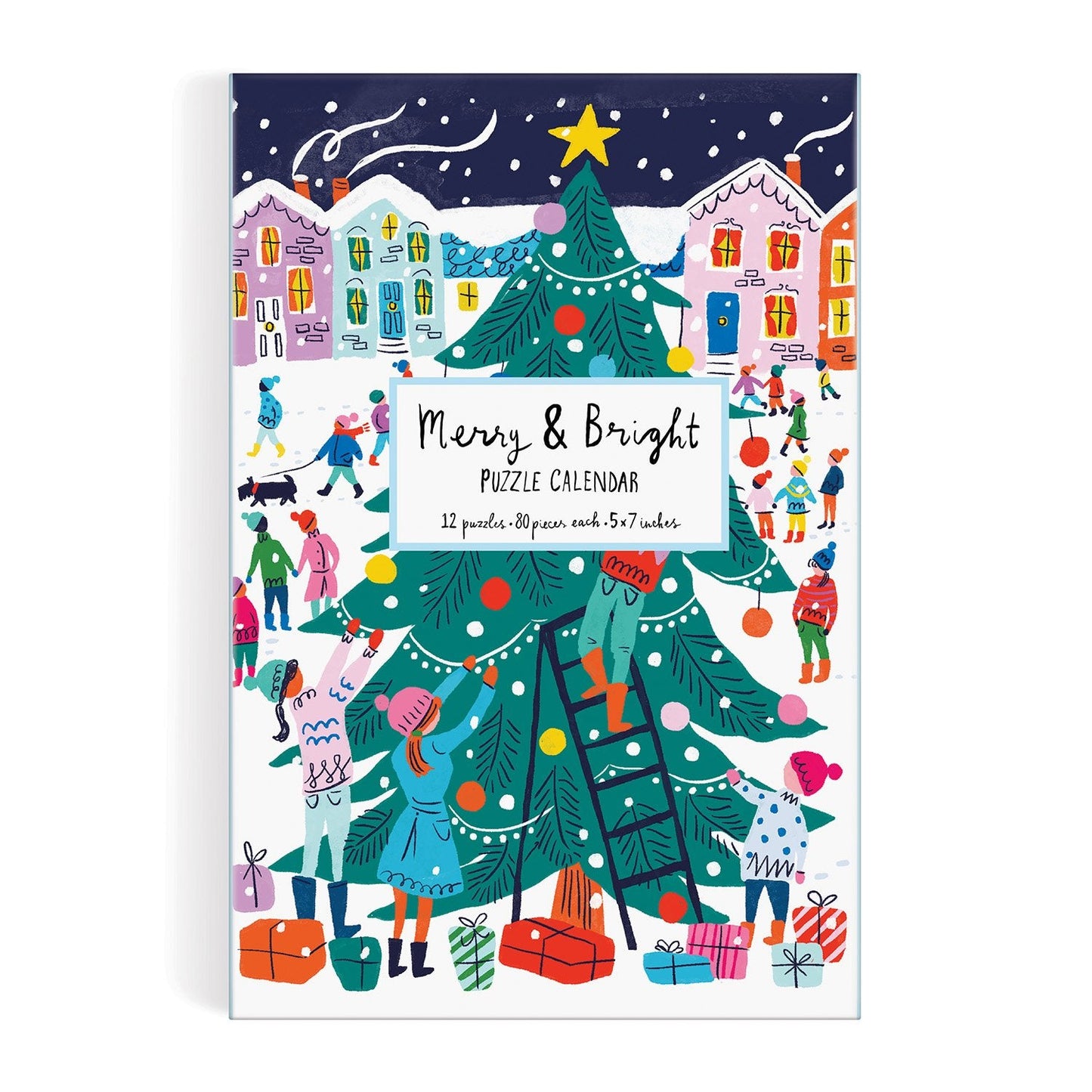 Merry & Bright Advent Puzzle Calendar